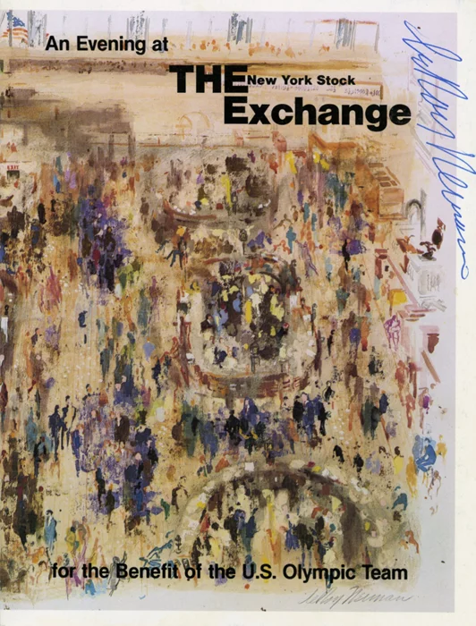LeRoy Neiman autograph