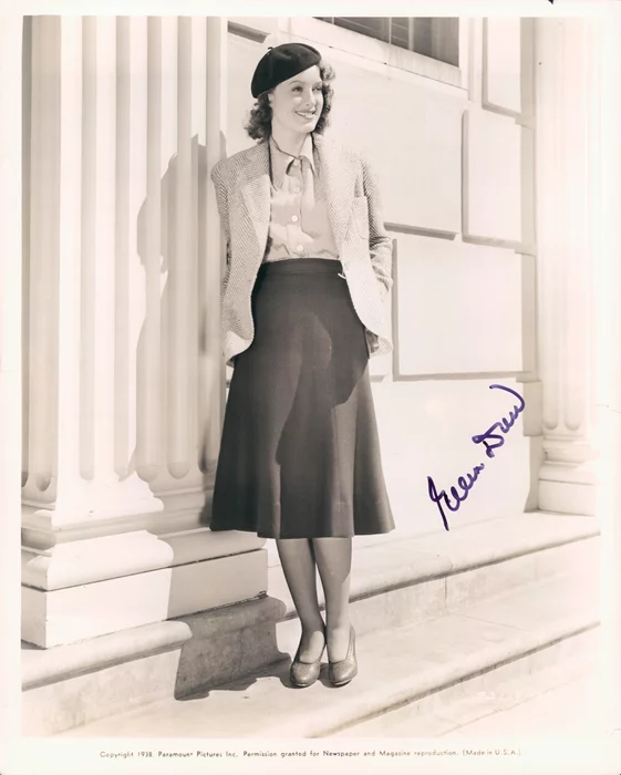 Ellen Drew autograph