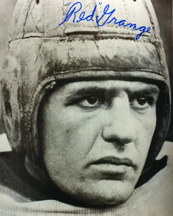 Red Grange autograph