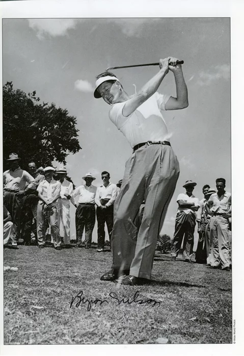Byron Nelson autograph