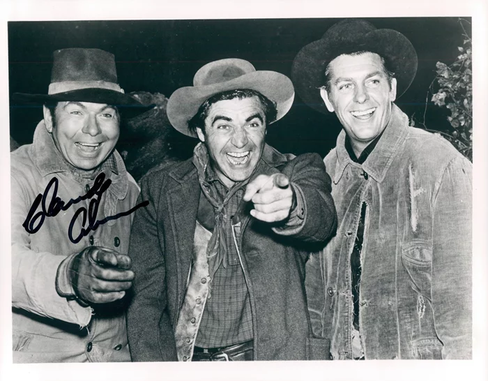 Claude Akins autograph