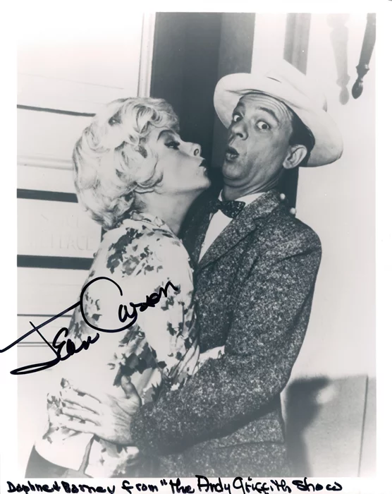 Jean Carson autograph