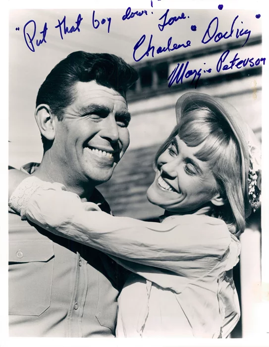 Maggie Peterson autograph