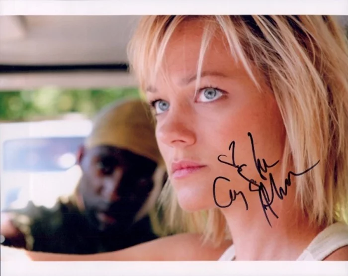 Crystal Allen autograph
