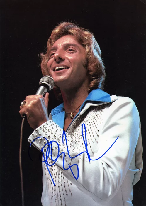 Barry Manilow autograph