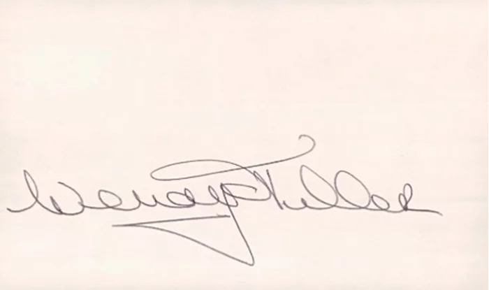 Wendy Hiller autograph