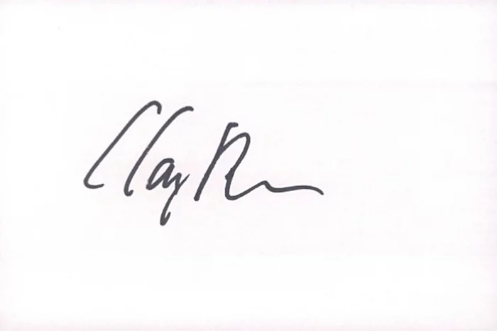 Clancy Brown autograph