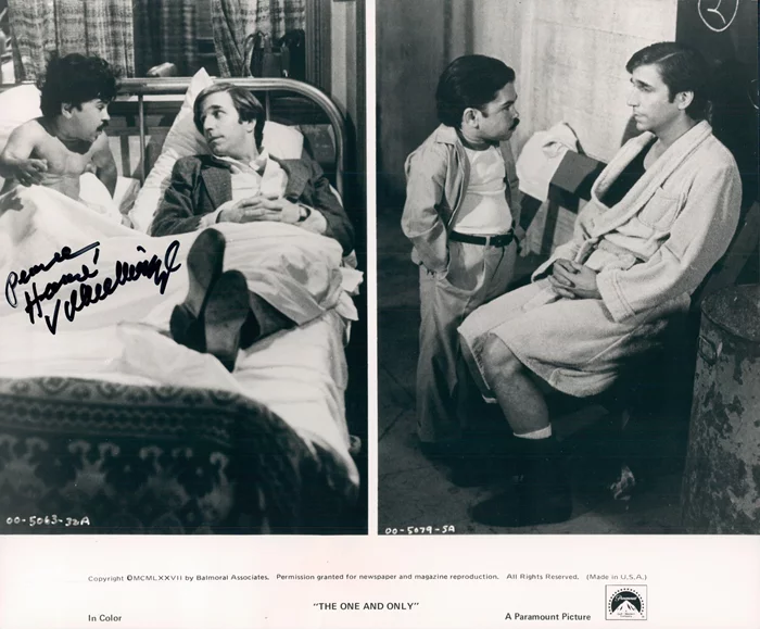 Herve Villechaize autograph
