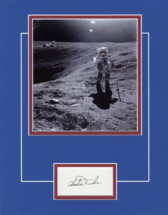Charles Duke autograph