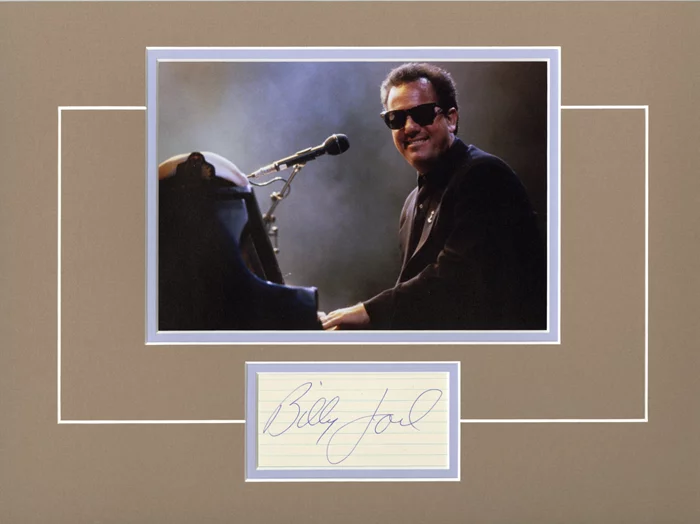 Billy Joel autograph