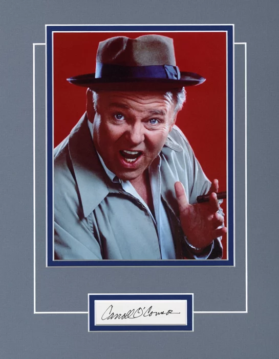 Carroll O'Connor autograph