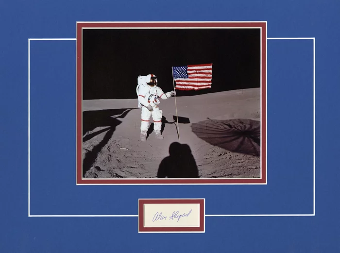 Alan Shepard autograph