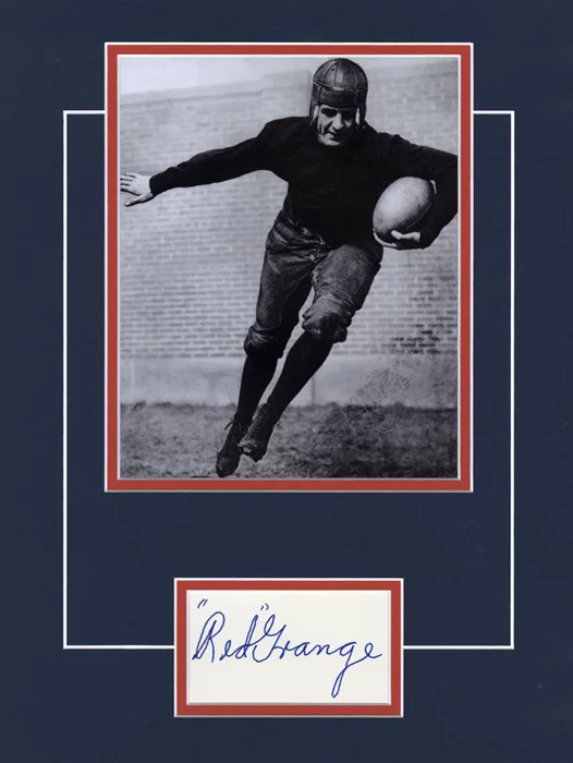 Red Grange autograph