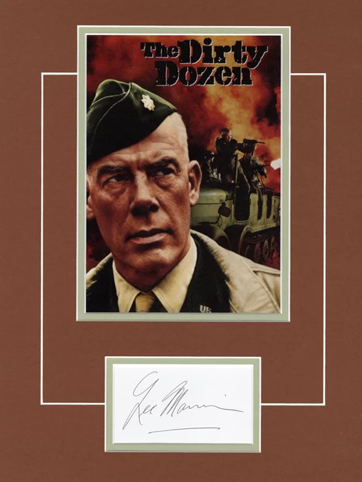 Lee Marvin autograph