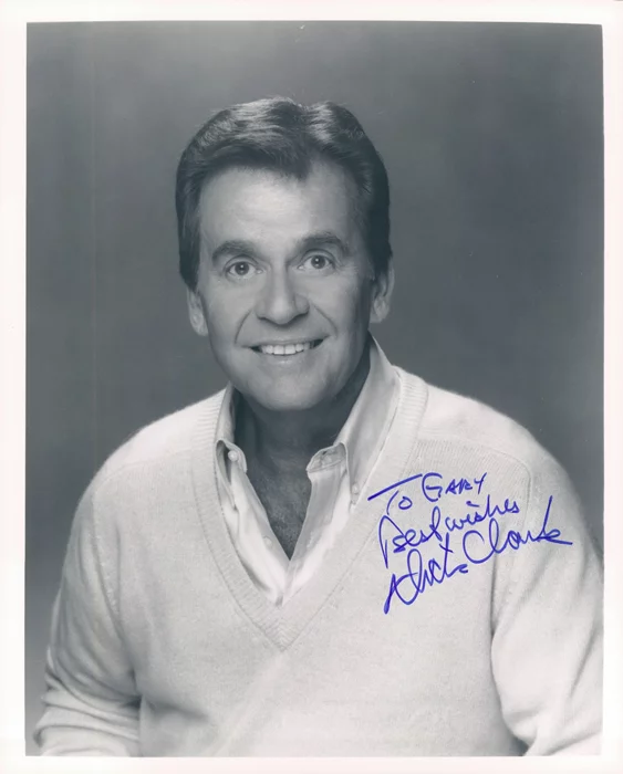 Dick Clark autograph