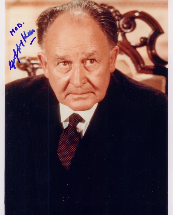 Geoffrey Keen autograph