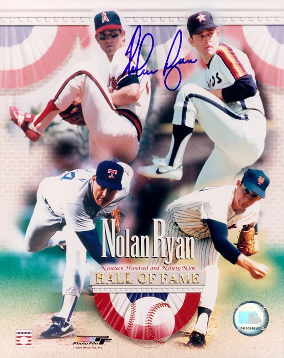 Nolan Ryan autograph