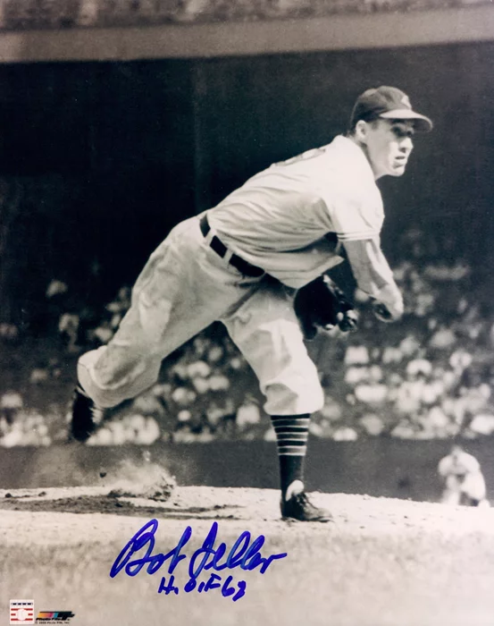 Bob Feller autograph
