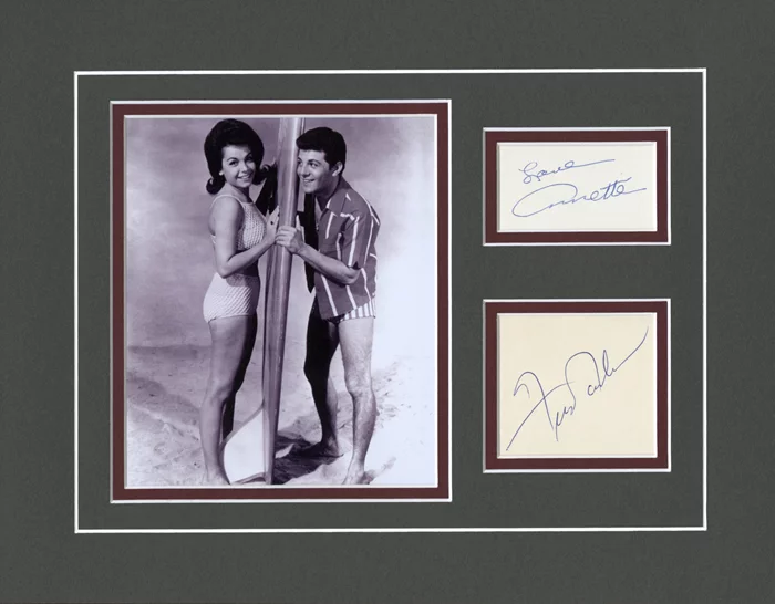 Frankie & Annette autograph