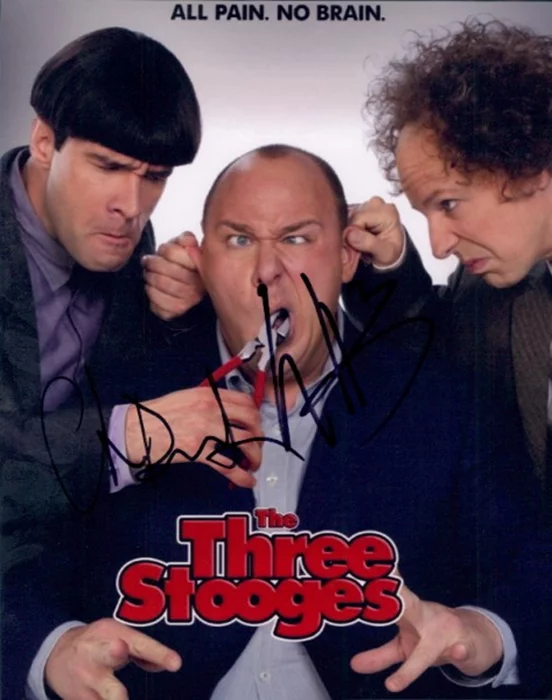 The Three Stooges autograph