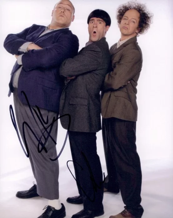 The Three Stooges autograph