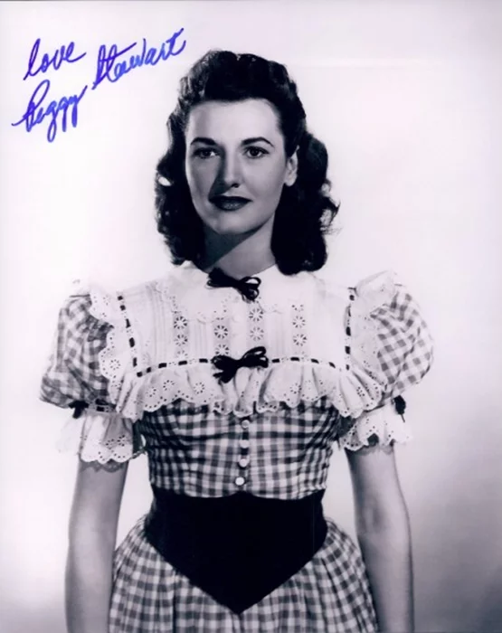Peggy Stewart autograph