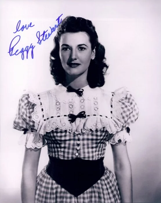 Peggy Stewart autograph