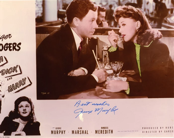 George Murphy autograph