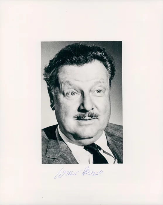 Walter Slezak autograph