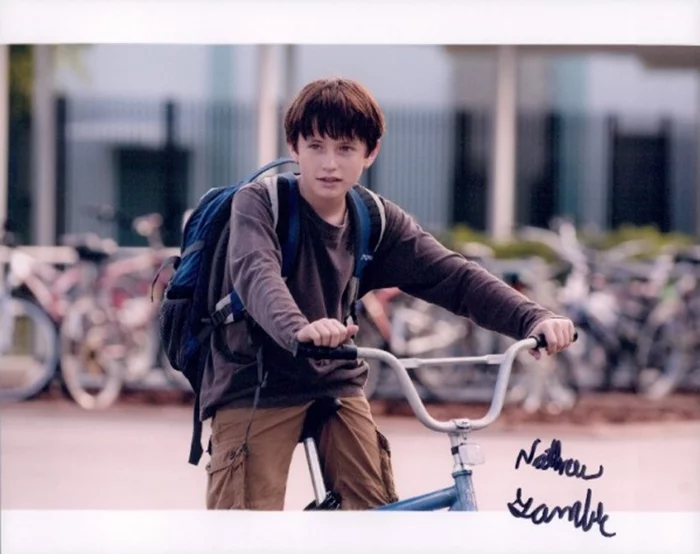 Nathan  Gamble autograph