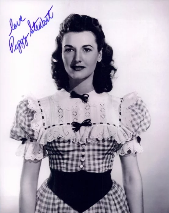 Peggy Stewart autograph