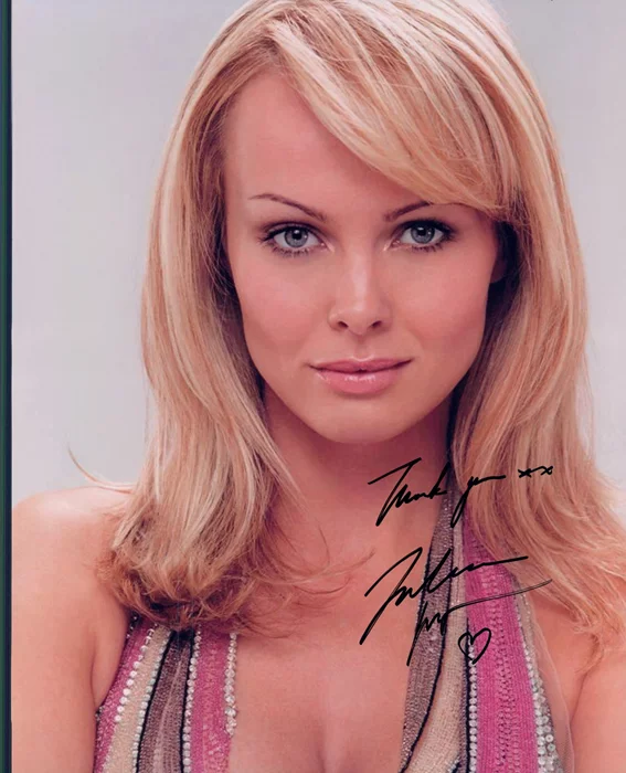 Izabella Scorupco autograph