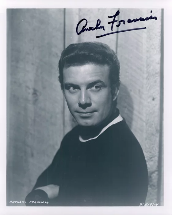 Anthony Franciosa autograph