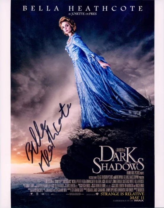 Bella Heathcote autograph