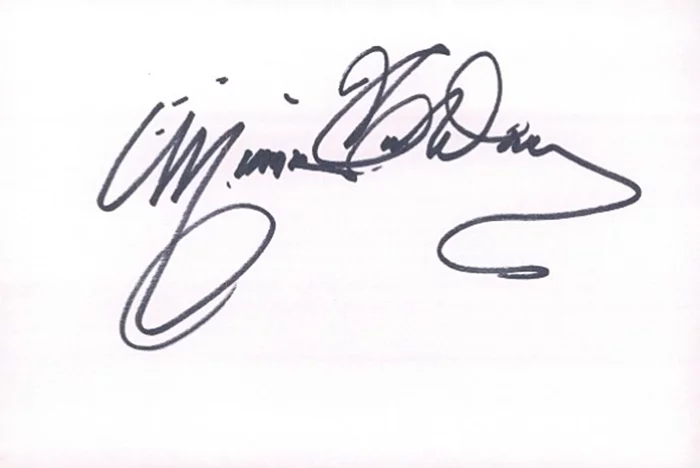 Mamie Van Doren autograph