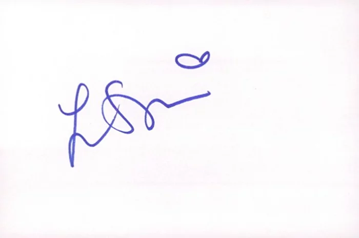 Lauren Storm autograph