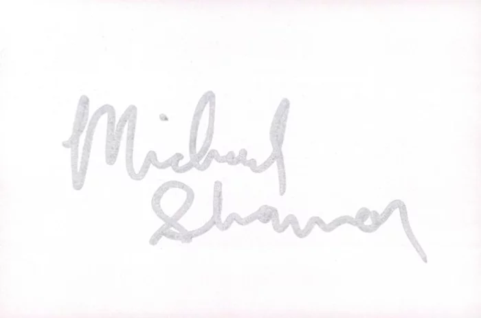 Michael Shannon autograph