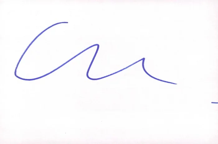 Cameron Richardson autograph