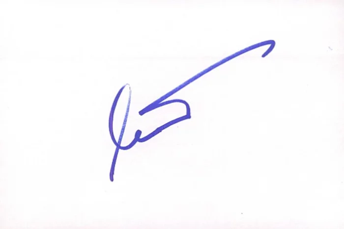 Michael Ornstein autograph