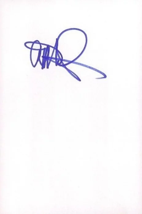 Al Michaels autograph