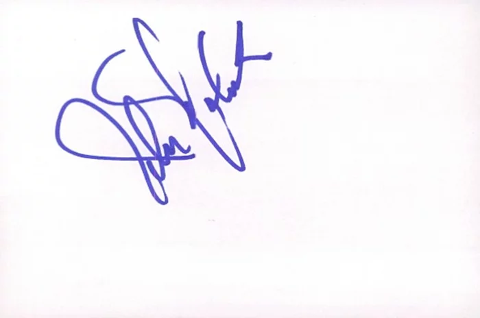 John McCook autograph