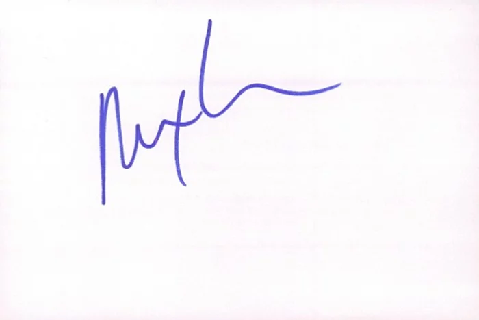 Rex Lee autograph