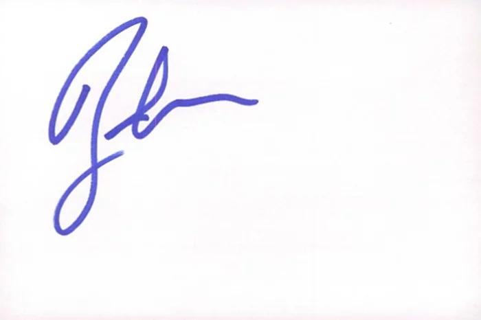 Zachary Knighton autograph