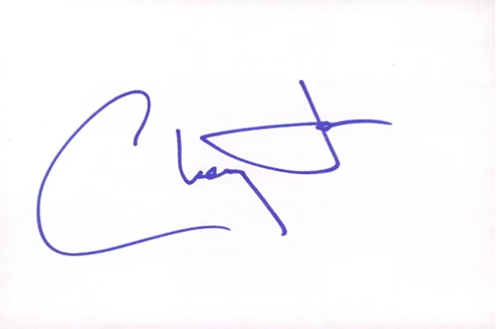 Cherry Jones autograph