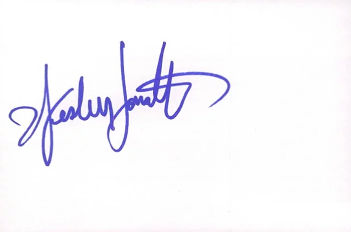 Wesley Jonathan autograph