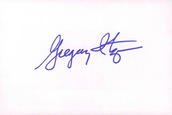 Gregory Itzin autograph