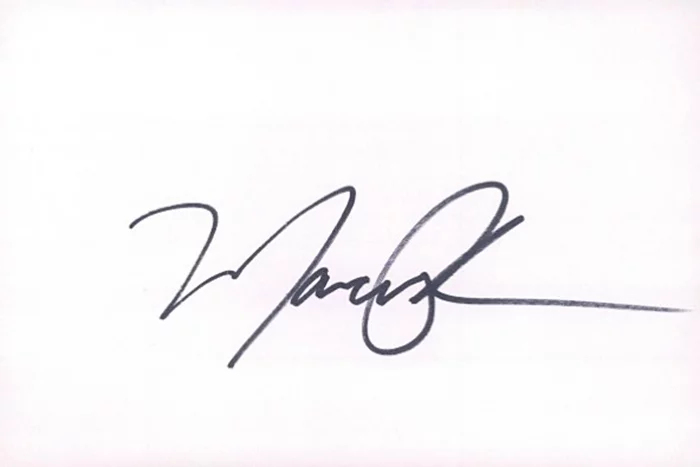 Marcia Gay Harden autograph