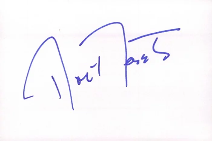 Robert Forster autograph