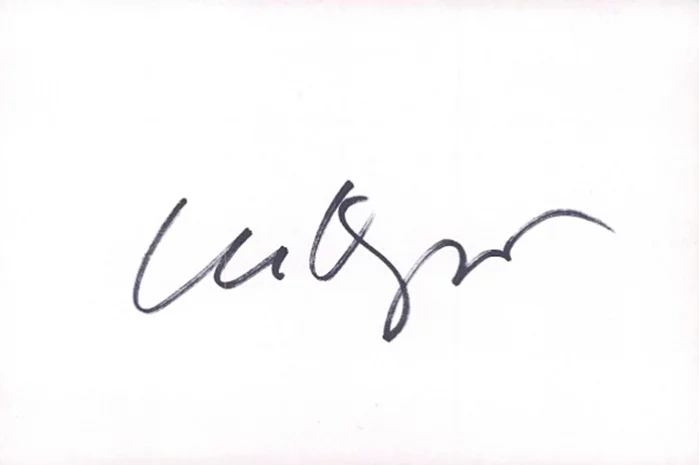 Kat Foster autograph