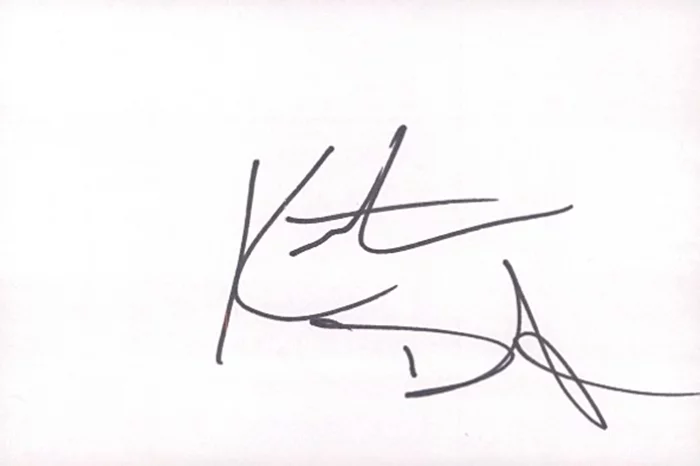 Kenton Duty autograph